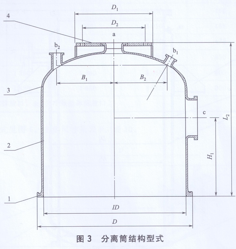 搪玻璃薄膜蒸發(fā)器分離筒結(jié)構(gòu)型式圖 搪玻璃薄膜蒸發(fā)器分離筒結(jié)構(gòu)型式圖