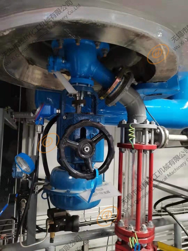 氣動(dòng)+手動(dòng)+測(cè)溫搪玻璃放料閥